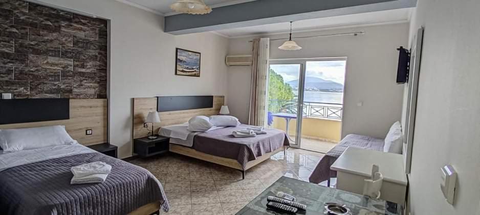 Hotel Klironomi Sarandë Esterno foto